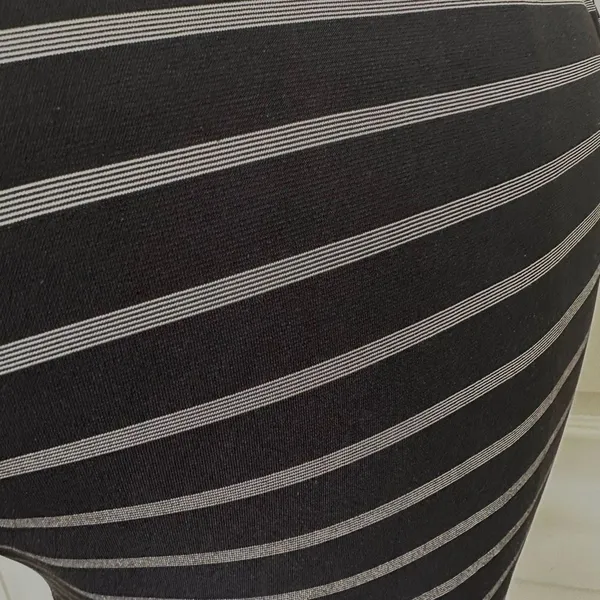 White House black Market black striped shirt - Image 4