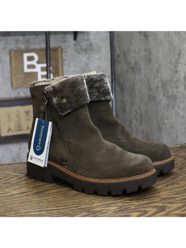 NWT Baretraps Womens Boots Ankle Winter Hiking Boots BT28507 Moss Brown 8M - Image 9