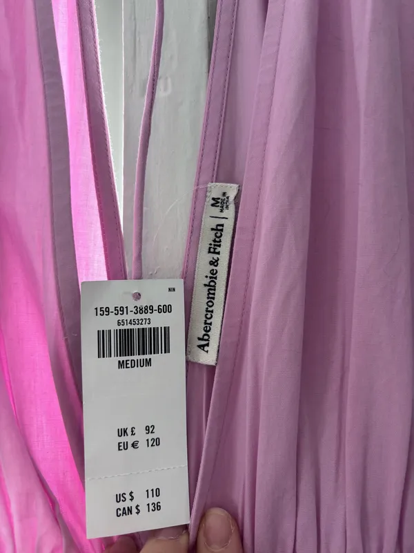Abercrombie Pink Dress - Image 2