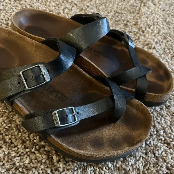 Birkenstock Mayari Black Strap Sandals - Image 6