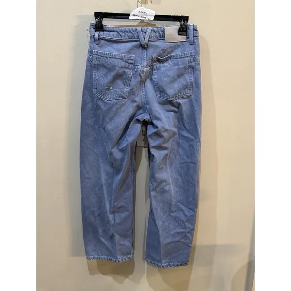 We The Free Deep Trance Dropped Boyfriend Jeans Size 24 Button Fly - Image 3