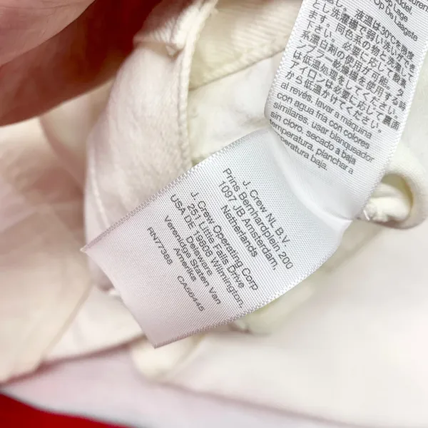 Madewell‎ Perfect Vintage Straight Carpenter Jeans Women 26 White Colorblock - Image 10