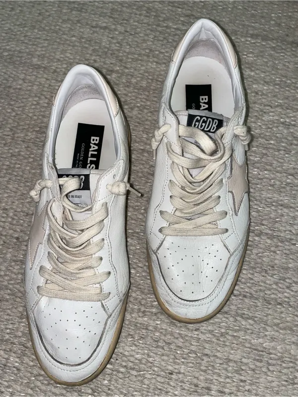 Golden Goose Women's Ballstar Almond Toe Sneakers - Image 6