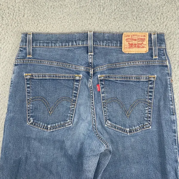 Levis 550 Relaxed Bootcut Jeans Women 8 Mid Rise 30x32 Y2K Western‎ Vintage - Image 3