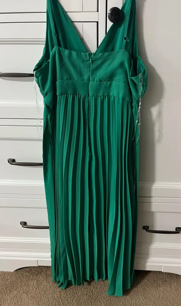 TJ Maxx Green Midi Dress - Image 2