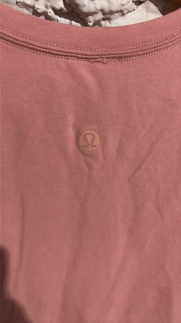 Lululemon Short Sleeve Pink Tee - Image 3