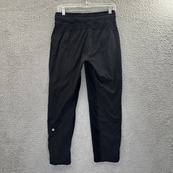 Lululemon Dance Studio Crop II‎ Pants Unlined 25" Black Athletic Women's 6 - Image 2