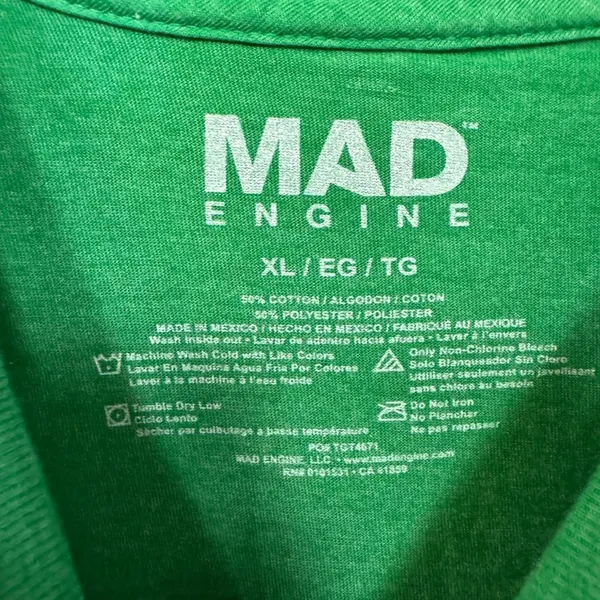 Ireland Irish flag shirt size XL - Image 4