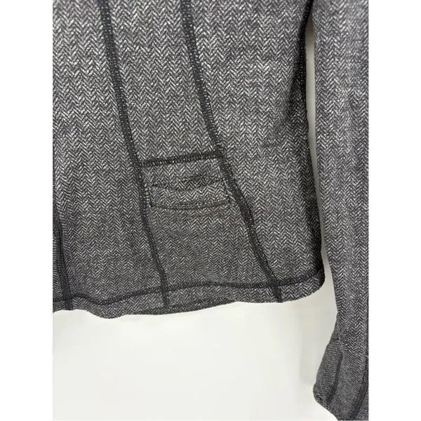 Lululemon run U-Turn black heathered coal quarter zip pullover women’s S - Image 4