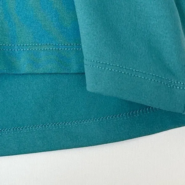 Under Armour Teal Blue Tech V-Neck Short Sleeve Workout Shirt Womens S NWOT - Image 5
