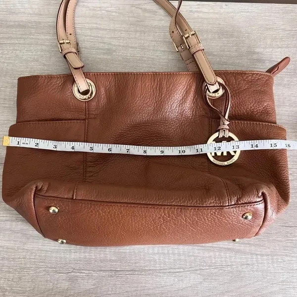 Michael Kors Pebbled Leather Tote Bag - Image 12