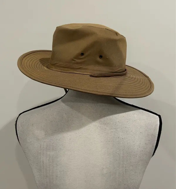 Vintage Boonie Safari Hat Brown - Image 5