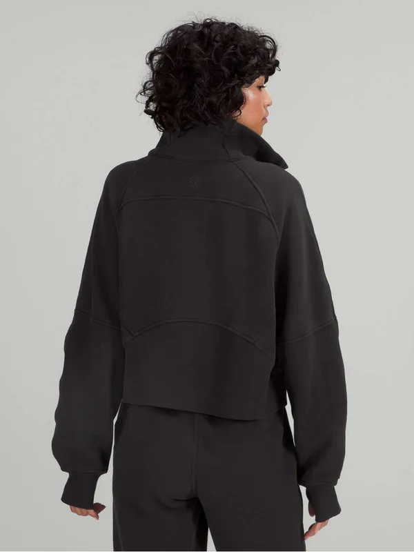 Lululemon Scuba Oversized Funnel Neck Hoodie Black M/L Medium Large - Image 3