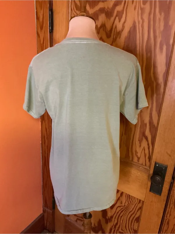 Grateful Dead Oxford Circle San Francisco Junk Food Tee Small Green Psychedelic - Image 8