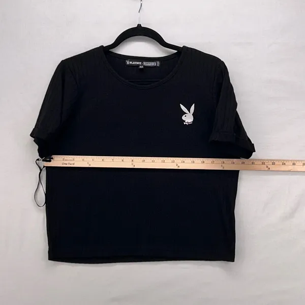 Playboy Missguided Shirt 6 Streetwear Cropped Logo Spellout Statement Y2k‎ - Image 11