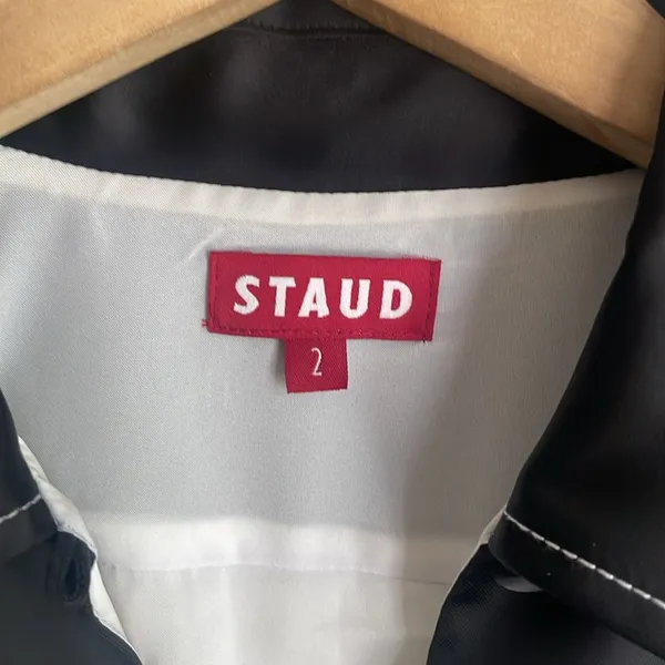 Staud Dolly Long-sleeve Dress White - Image 7