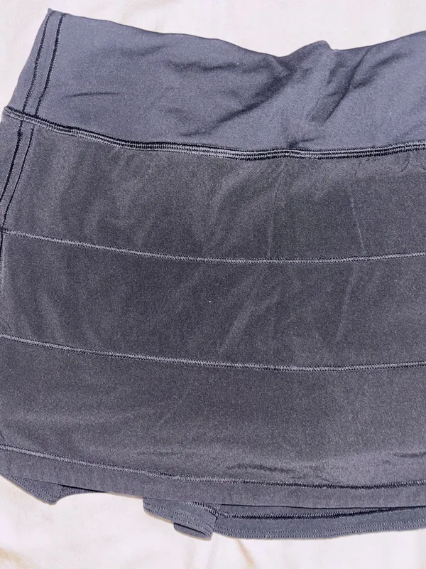 Black Lululemon Pace Rival Skirt - Image 2