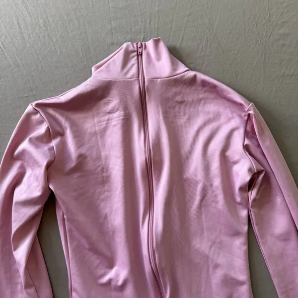 Supernowa High Neck Long Sleeve Bodysuit Leotard - Image 8