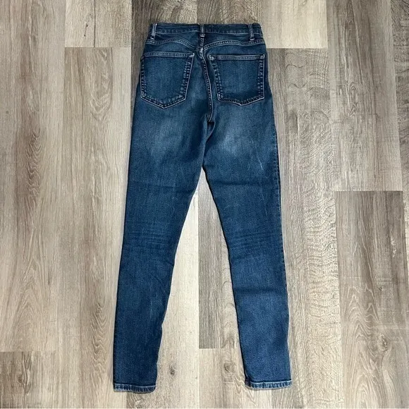 Reformation High & Skinny Jeans Havana Wash High Rise Blue‎ Denim Size 24 - Image 3