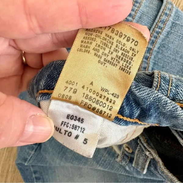 Levis 505 Straight Leg Jeans G4 - Image 6