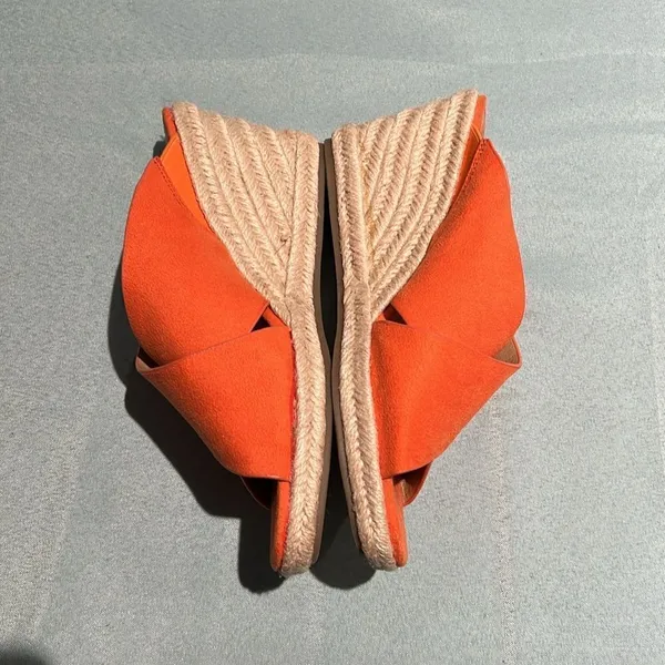 Andrew Geller Kimber Wedge Sandals‎ Size 7.5 B33 - Image 6