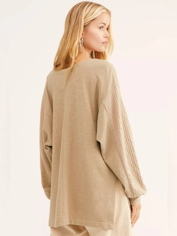 Free people Back At It Henley - Image 4