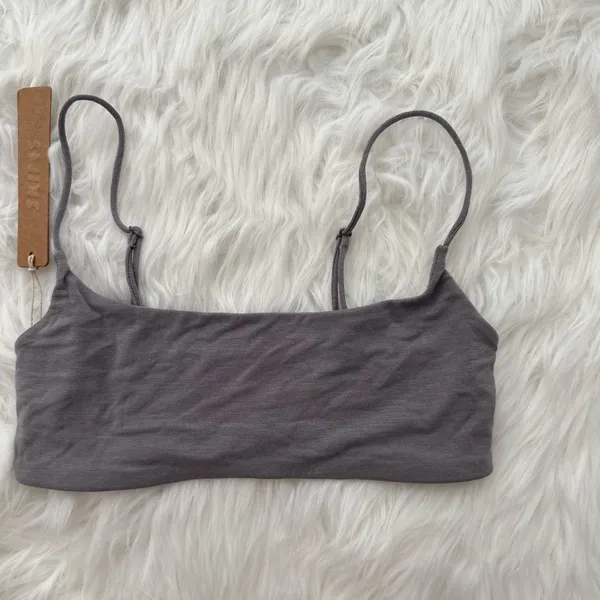 Skims Modal Skimpy Scoop Bralette Shadow Size XS - Image 4