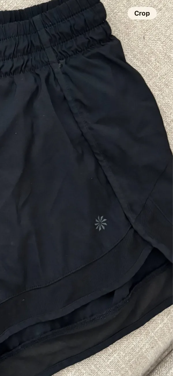 Athleta Mesh Racer Shorts 4" Run Shorts - Image 4