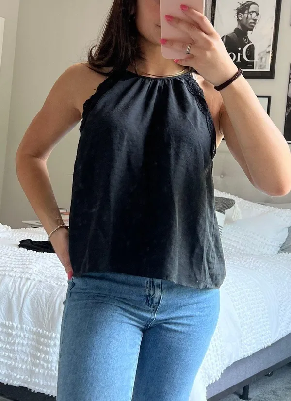 Kendall & Kylie Black Tank Top - Image 2