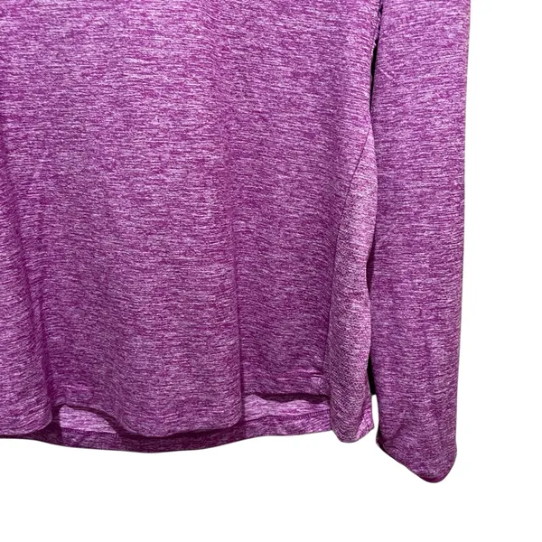 Nike Dri-Fit Running Top Long Sleeve Purple Heathered Women’s Size Medium - Image 5