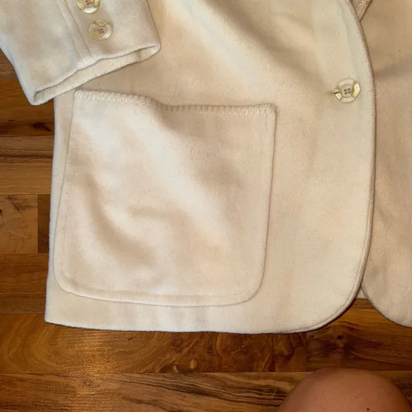 Andrea Marin New York Wool‎ Blazer Coat Women 1X Career Jacket winter vintage - Image 4
