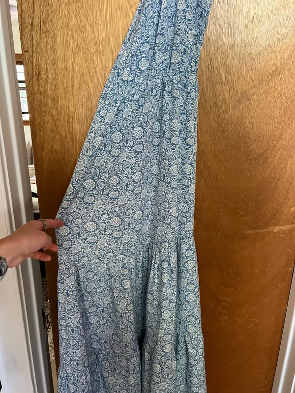 SHEIN European floral one shoulder maxi dress - Image 10