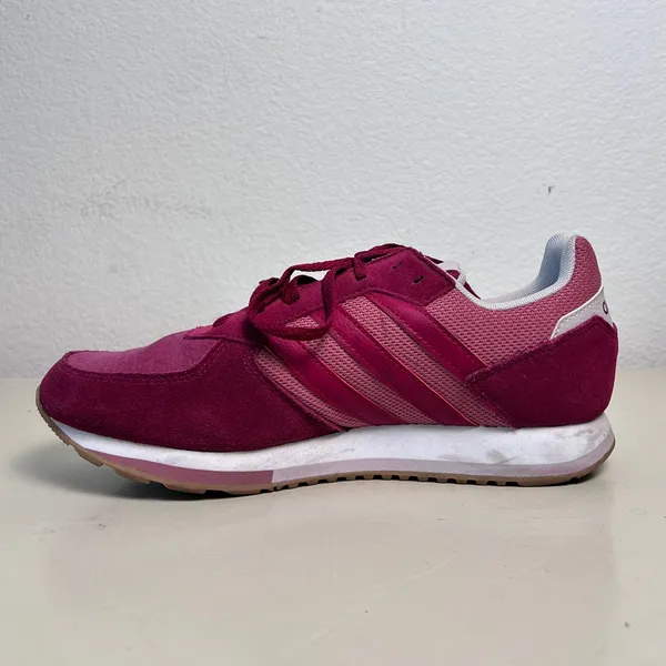Adidas Women’s Pink Low Top Lace-Up Sneakers Size US‎ 8.5 B43788 - Image 7