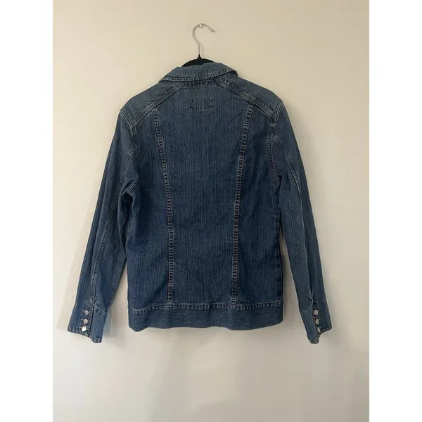 Vintage Y2K Lee Blue Jeans Riders Women’s Denim Jacket Size M Western - Image 7