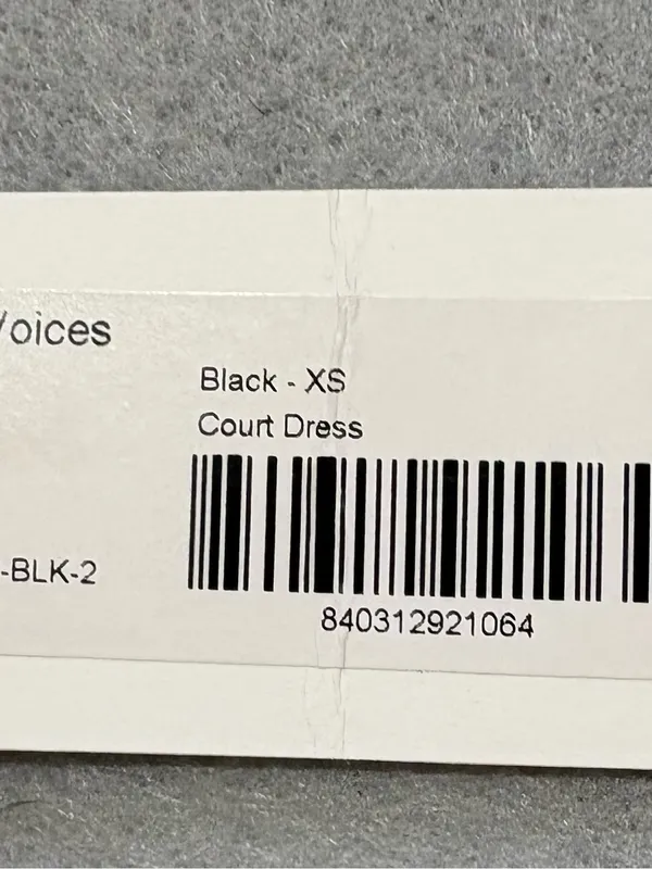 NWT Outdoor Voices Court Dress XS Black Cutout Tennis Skort Preppy Pickleball - Image 16