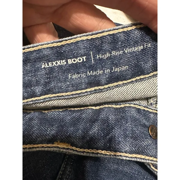 AG Adriano Goldschmied Alexxis Boot High Rise Vintage Fit Jeans Dark‎ Wash 29 - Image 4