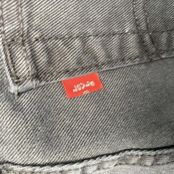 Levi's 550 Relaxed Boot Cut Women‎ 14M Black Cotton/Spandex Jeans - Image 5