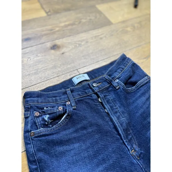 Agolde Nico High Rise Slim Cabana Women's Size 26 - Image 6