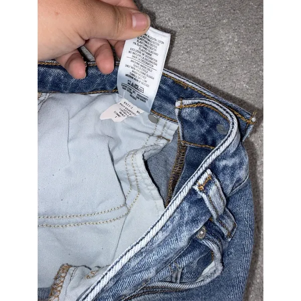 Hudson Flare Jeans 25 Blue Distressed Bell Bottom‎ Wide Leg Denim Boho Festival - Image 5