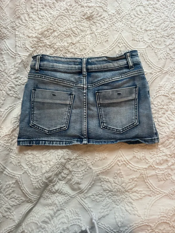 ThatsSoFetch denim mini skirt - Image 2