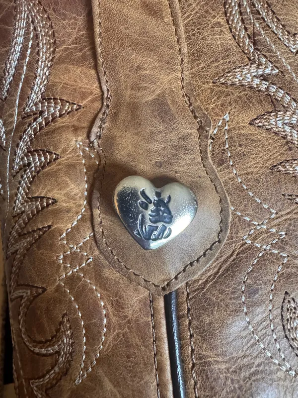 Rock’em Cowboy Boots Brown Size 8 - Image 2
