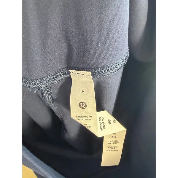 Lululemon Align High-Rise Mini-Flared Pant 28" Navy size 8 - Image 8