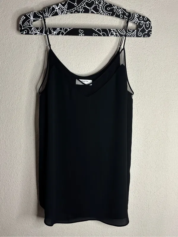Babaton Galen camisole tank top black size Extra small NWT - Image 2