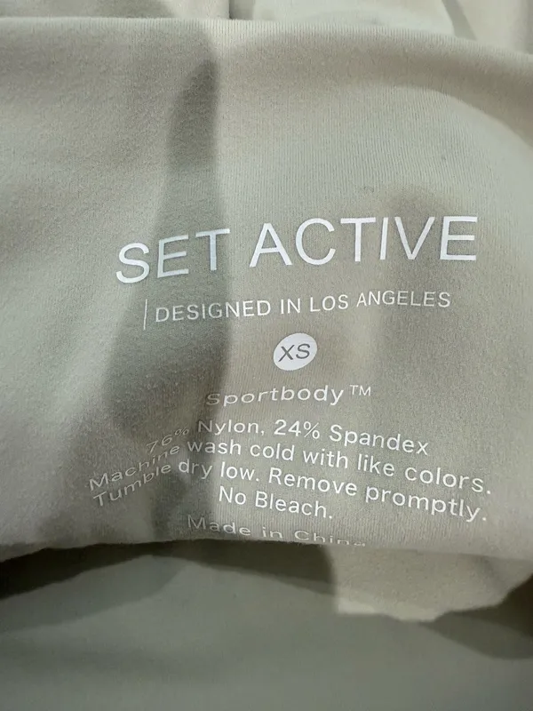 Set Active Sportbody Tan High Waisted Leggings - Image 3