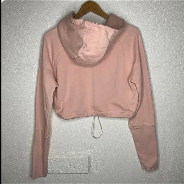 Gymshark Drawcord Cropped Hoodie Size L - Image 5