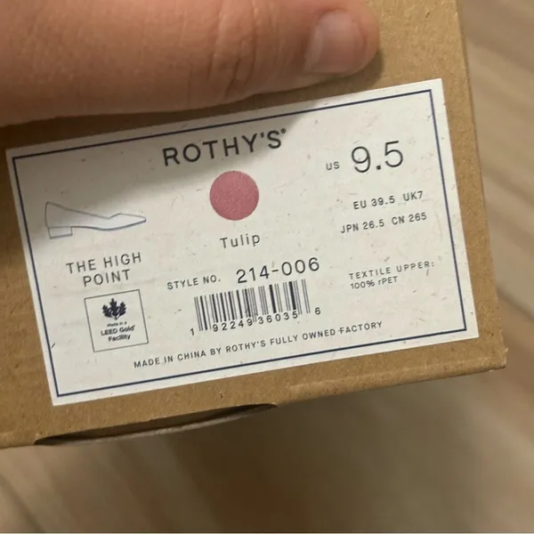 Rothy's The High Point in Tulip Pink Size 9.5 - Image 16