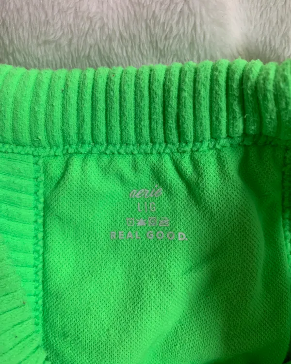 Aerie lime green tank - Image 3