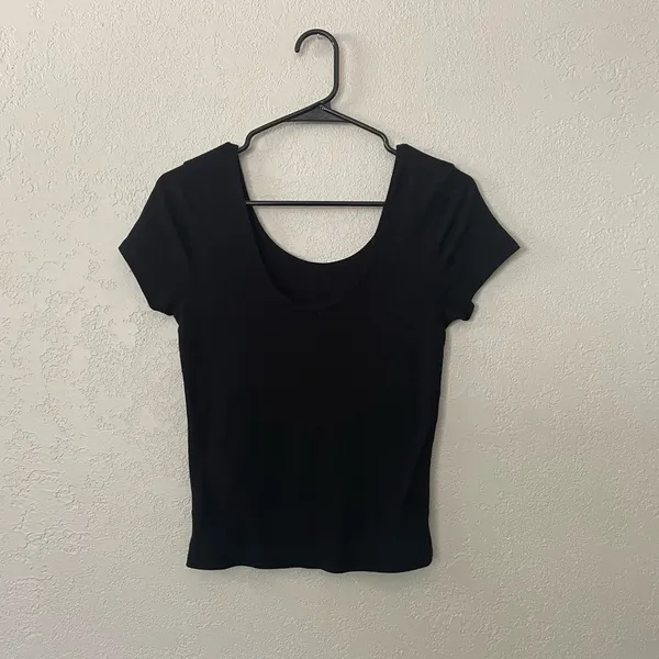 Wild fable black short sleeve shirt - Image 3