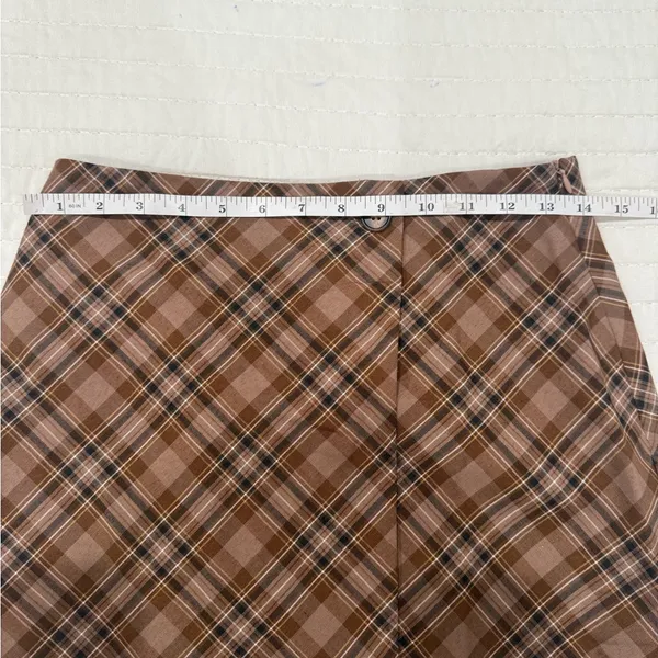 Princess Polly Brown Plaid Mini Skirt*NEW‎ - Image 8