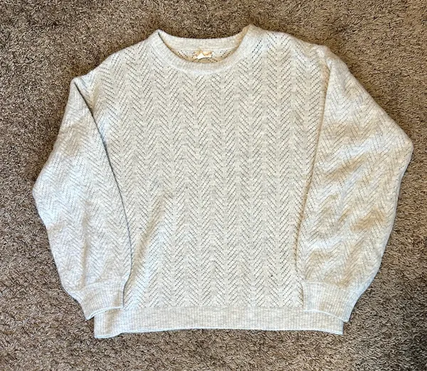 Hem and Thread Sweater - Image 2